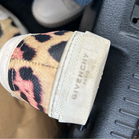 GIVENCHY Leopard Print Slip-On Sneakers - Picture 2 of 3